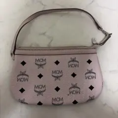 MCM ピンク ショルダーバッグ 3811 - メルカリ
