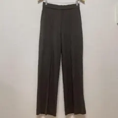 セオリーリュクス ブラウン スラックス ウール100 ストレートパンツ 美品