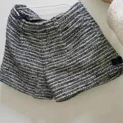 リボン付き　ショートパンツ　ラメ入り