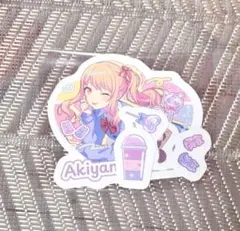 暁山瑞希　プロセカ　ダイカットステッカー　Birthday