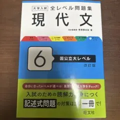ぶ*ー様 大学入試　全レベル別問題集　現代文　⑥国公立大レベル