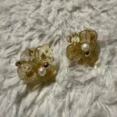 花形イヤリング