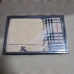 BURBERRY バーバリーフェイスタオル1枚 ウォッシュタオル新品未使用