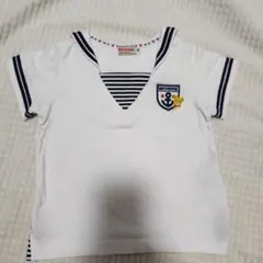 ミキハウス セーラー襟 Tシャツ 90