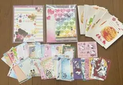 平成レトロ レターセット メモ帳 ポストカード 大量 まとめ売り