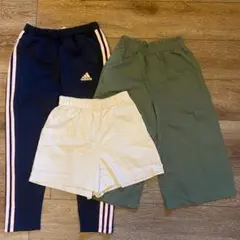 春夏　女子　服　130 アディダス　トラックパンツ　ユニクロ　パンツ 130cm