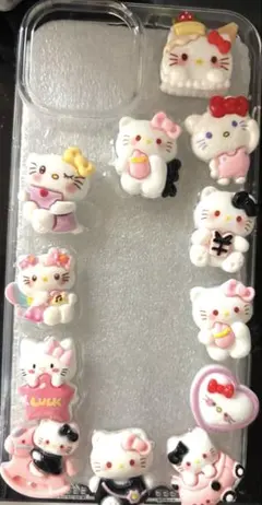 ハローキティ デコレーション iPhone14/13