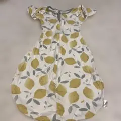 ベビー スリーパー レモン柄 スワドル