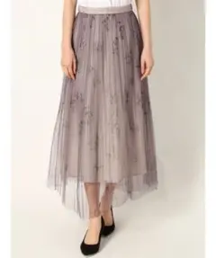 マーキュリーデュオ　チュールロングスカート　FREE SIZE