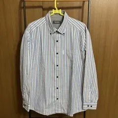 U.P renoma サッカー生地のボタンダウンシャツLのサムネイル