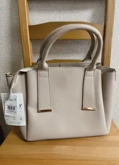 新品未使用タグ付きITS'DEMOかるバッグ2way トートグレージュ