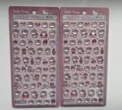 【正規品】ボンボンドロップシール　mini　ハローキティ　ピンク　サンリオ　2枚