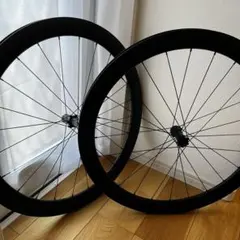 新品】ピストバイク用 ディープリムホイール 前後セット 40mmハイト