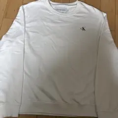 Calvin Klein スウェット ホワイトLサイズ