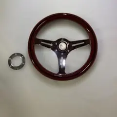 NARDI ナルディ クラシックウッド 37cm オマケ付き - メルカリ