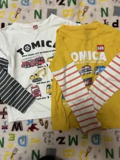 TOMICA Tシャツ ２枚セット　130cm