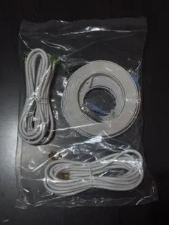 Cat.5e LANケーブル ホワイト