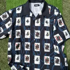 XLARGE トランプ柄 アロハシャツ XLのサムネイル