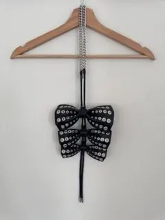 25SSノワールケイニノミヤ　合皮リボンネックレス 2025年最新】noir kei ninomiya ネックレスの人気アイテム - メルカリ