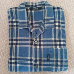 PoLoの綿シャツ　ジャケット　ブルーのチェック　ジャケット