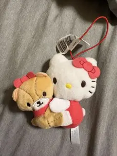 ハローキティ ぬいぐるみ マスコット タイニーチャム