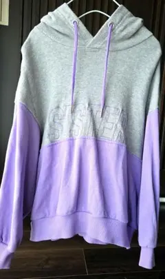 シスタージェニー　バイカラー　BIGロゴ　パーカー130