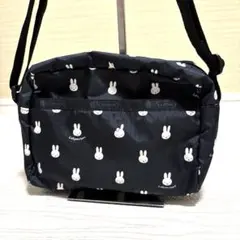 レスポートサック ミッフィー コラボ ショルダーバッグ 黒