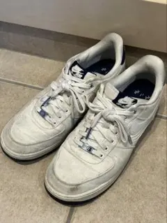 NIKE AIR FORCE 1 スニーカー ホワイト ネイビー