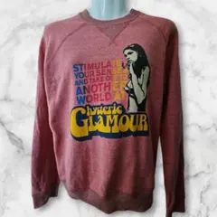 ヒステリックグラマー スウェット Hタグ スモーキングガール