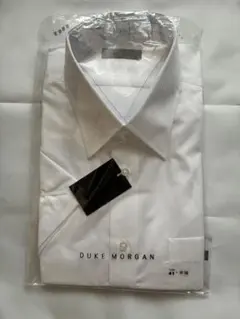 DUKE MORGAN 半袖ワイシャツ 41 ホワイト