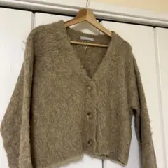 美品　Greenparks ニットカーディガン