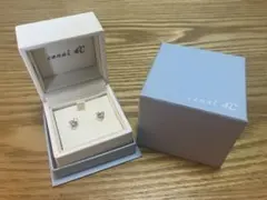 canal 4℃ ハート型ピアス シルバー