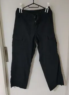【ユニクロ】ワイドストレートカーゴパンツ　レディース　L