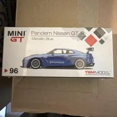 MINI GT Pandem Nissan GT-R メタリックブルー