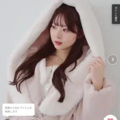 フード付きコート FREEサイズ