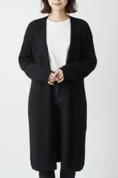 レプシィム　ワッフルロングカーディガン