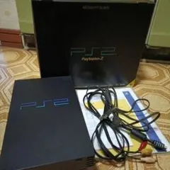 PlayStation 2 本体 ミッドナイトブラック