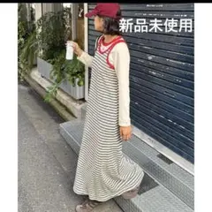 新品　ハローサンフランシスコ　インナー付きアシメタンクワンピース