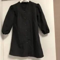 キッズ黒のワンピース 子供用120サイズ