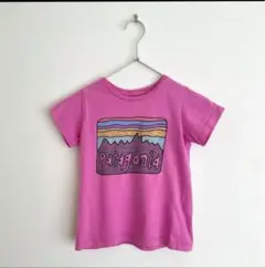 Patagonia パタゴニア ベビー キッズ Tシャツ ロゴ 4T 100cm