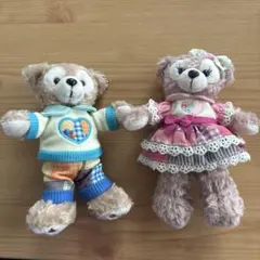 ダッフィー&シェリーメイぬいぐるみバッチ2体セット(ハートウォーミングデイズ)