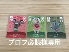 あつまれどうぶつの森　amiiboカード プロフ必読様専用