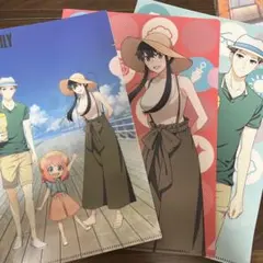 ＳＰＹ×ＦＡＭＩＬＹ クリアファイル3枚セット