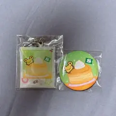 ピューロランド　チームプリン　スコーン　キーホルダー　缶バッジ　2点セットのサムネイル