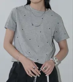 Aunt Marie's ハート刺繍コンパクトミニTシャツのサムネイル