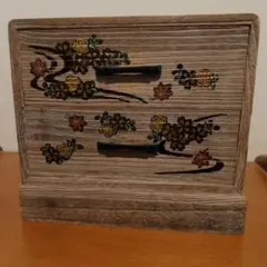 木製 小物入れ 2段