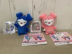 （GIGO限定）TWICE LOVELYS チャーム付きマスコット 2種セット