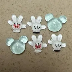 ネイルパーツ ミッキー ミニー 手 セットのサムネイル