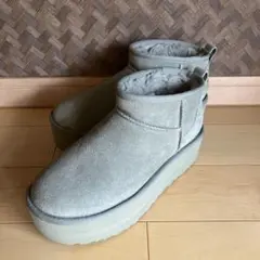 UGGクラシック ウルトラ ミニ プラットフォーム グリーン　24cm