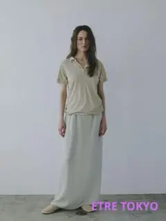 エトレトウキョウ ETRE TOKYO 24AW ワークディテールワイドパンツ S